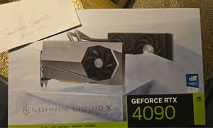 MSi GeForce RTX 4090 SUPRIM LIQUID X 24 GB GDDR6X Graphics Card.