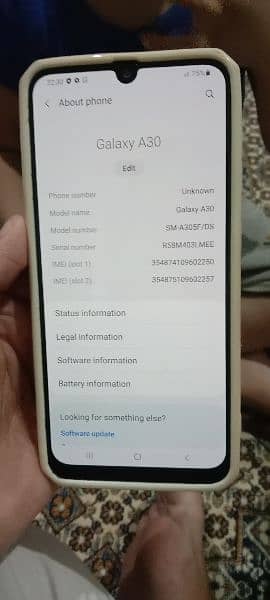 samsung A30 2