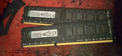 Kingston 8GB 1600mhz Ddr3 Ram | Single stick