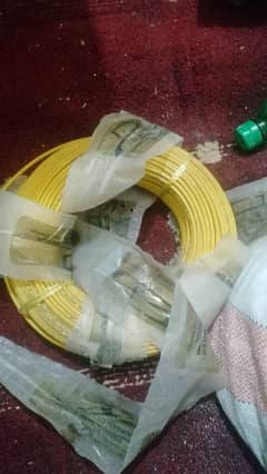 New pure cooper wire 4mm yellow