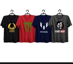 The vintage clothing pack of 4 premium printed Tshirt For Men