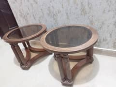 2 pc wood table