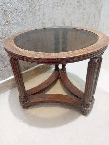 2 pc wood table 2