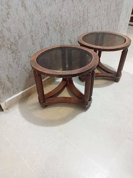 2 pc wood table 3