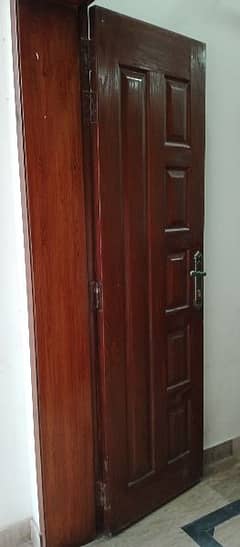 wooden door