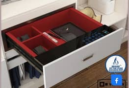 Digital drawer safe locker