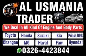 All kind of all cars parts are available