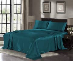 SILK PLAIN BEDSHEET ALL COLOURS AVAILABLE