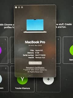 MacBook Pro M3 2023