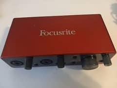 Scarlett Focusrite 2i2 3rd generation sound card like new