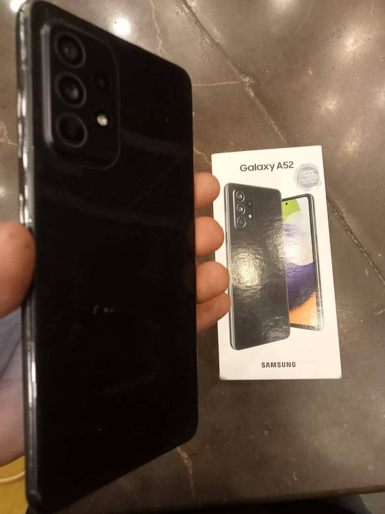 Samsung a52 brand new condition 100%okay 3