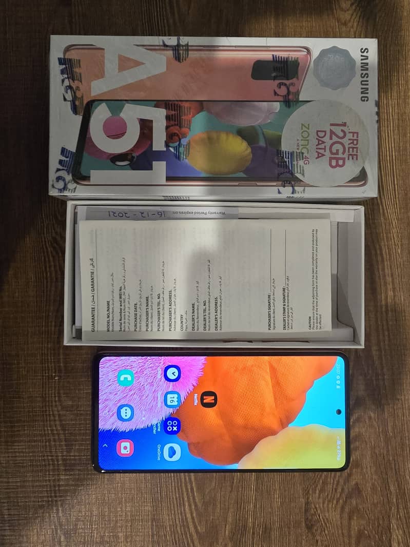 Samsung A51 8/128gb PTA Approved 6