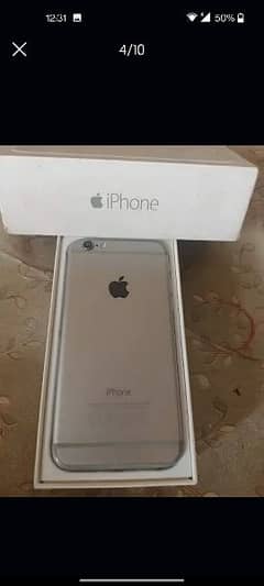 iphone 6 with box 64 Gb official PTA approved/factory unlock