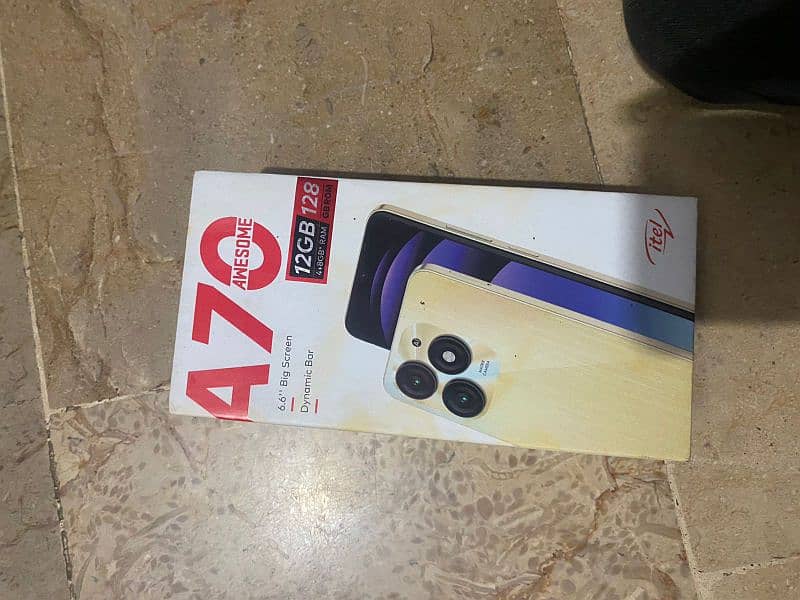 itel A70 12/128gb pta approved 2