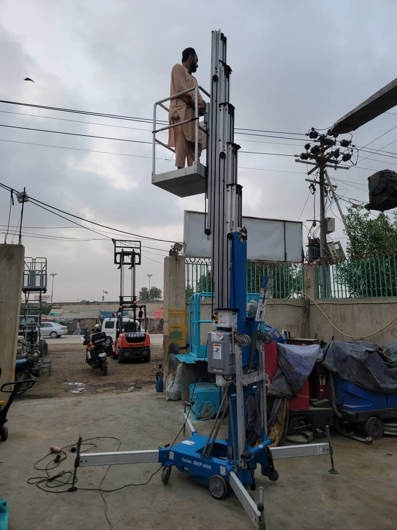 Genie AWP-40S 46 Ft Vertical Mast Man Lift | Scissor Lift for Sale in 3