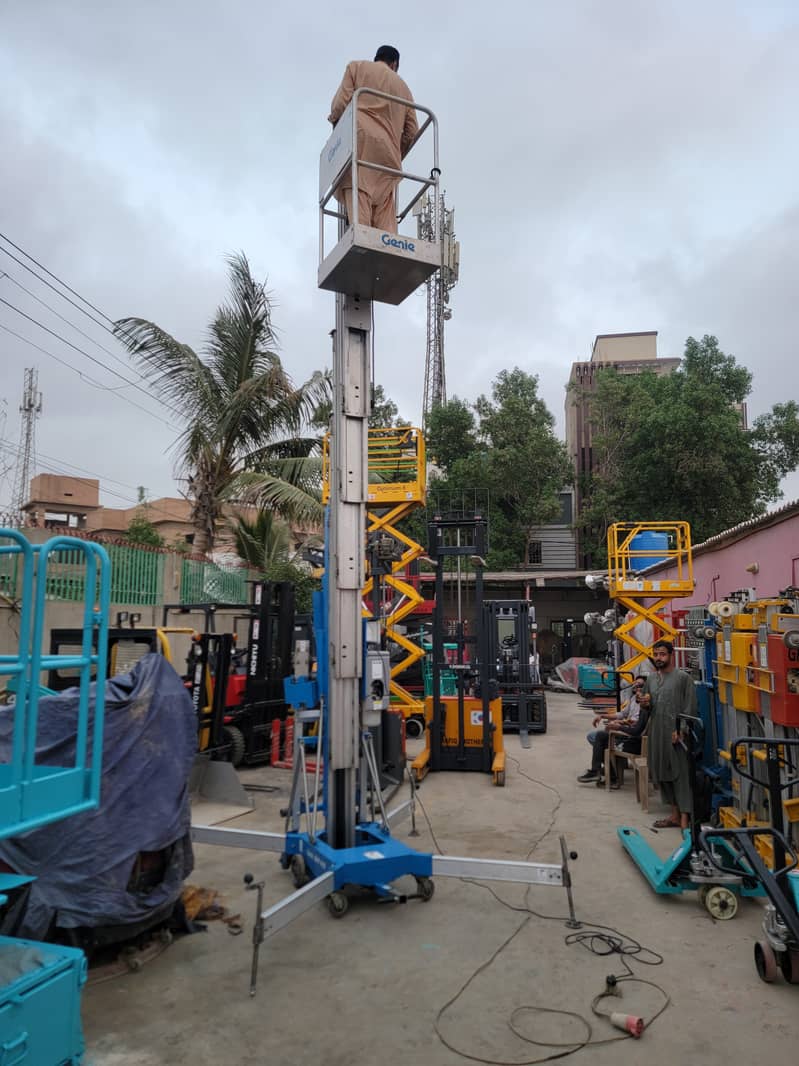 Genie AWP-40S 46 Ft Vertical Mast Man Lift | Scissor Lift for Sale in 5