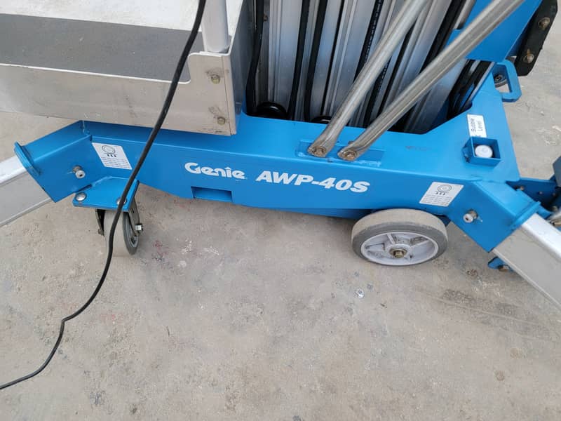 Genie AWP-40S 46 Ft Vertical Mast Man Lift | Scissor Lift for Sale in 11