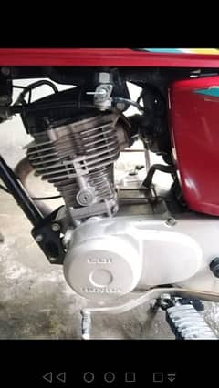 Honda 125 Red 2018