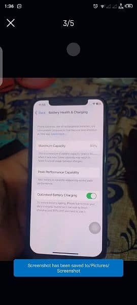 iPhone x  good working condition 2