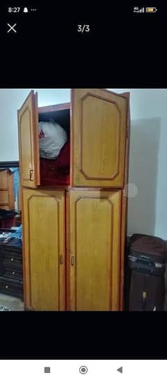 pile wood sheet wardrobe