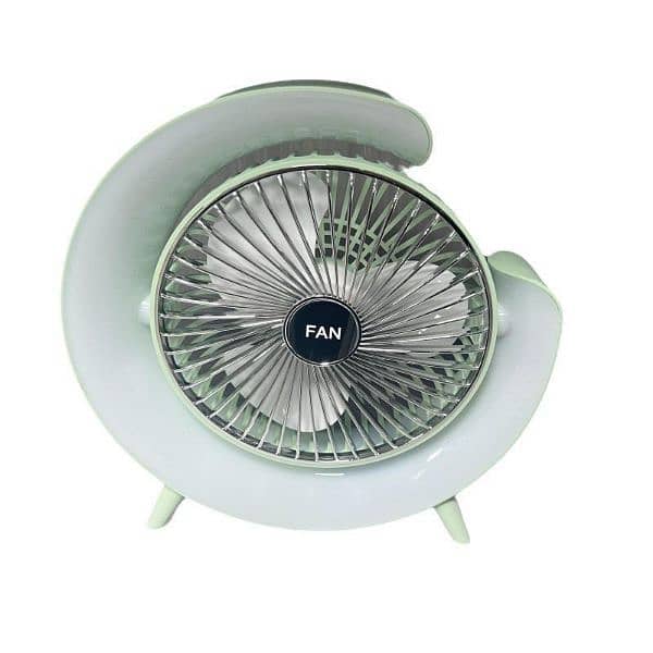 Night Light Desktop Mini Fan 1