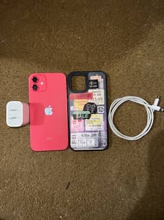 I phone 12 (with orignal charger)