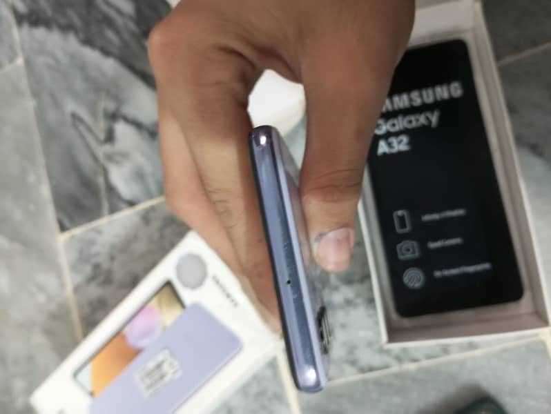 samsung A32 with box 14