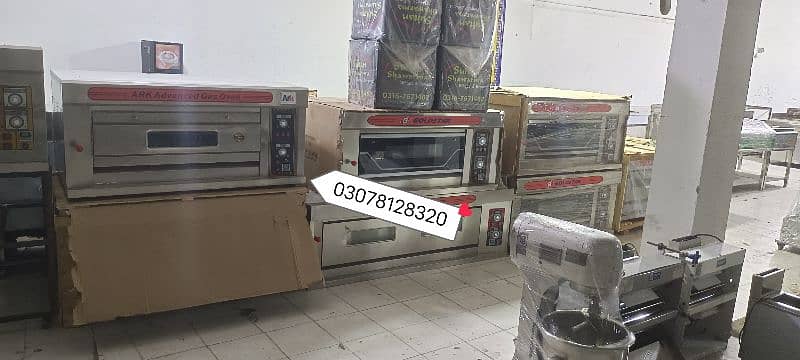 pizza conveyor belt oven restaurant fast food machinery counter 6