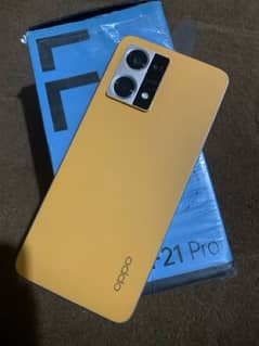 Oppo F21 sunlight orange fresh and new