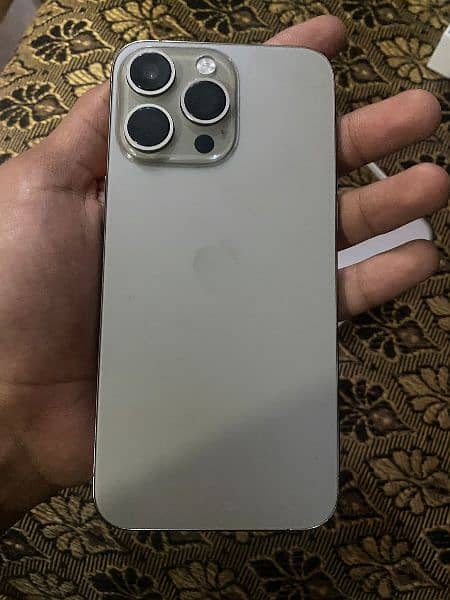 iPhone 15 pro max pta approved with box  change possible 3