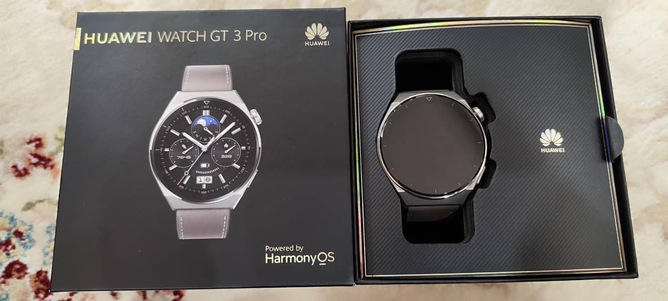 Huawei watch GT 3 pro with original Box 1