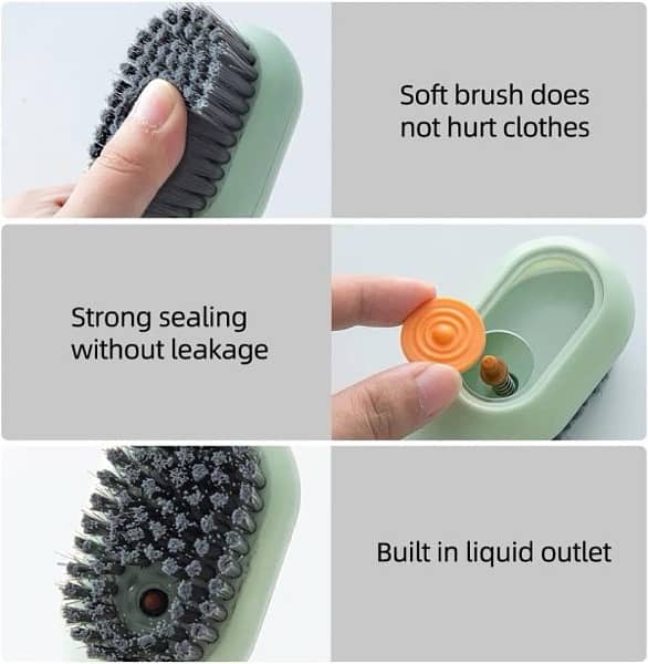 2 pcs Multi Purpose Shoe Brush 3