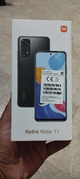 Redmi note 11.  Ram 4/128 GB. 1