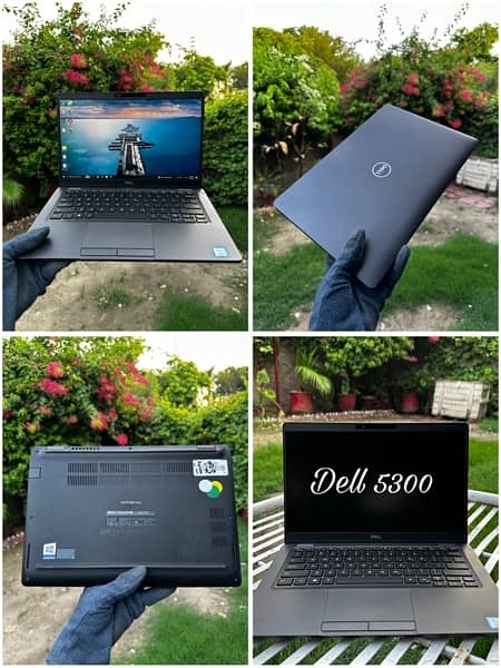 Dell Latitude 5300 5400 7300 7400 7490 i5 i7 8th 8/256 with chgr 2