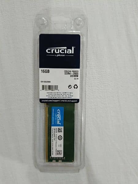 DDR4 - 16GB (New)-2666 | 11 Months Warranty 0