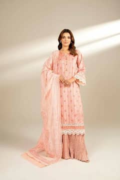 Nishat box pak 3 Piece - Printed Embroidered Suit -Rs. 10,490.00