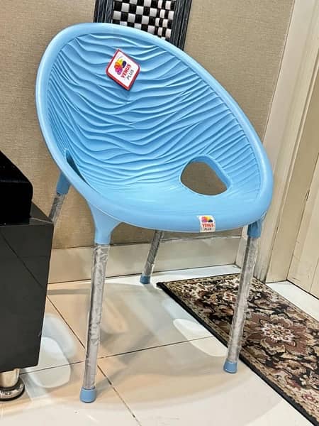 Plastic steel leg chairs pure plastic 9