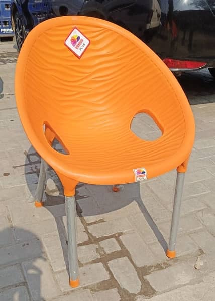 Plastic steel leg chairs pure plastic 10