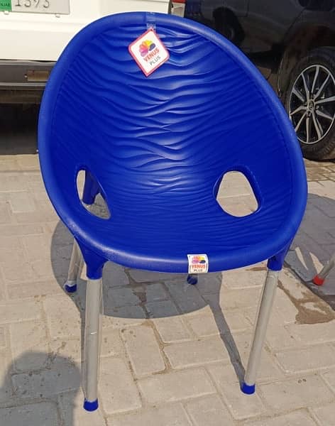 Plastic steel leg chairs pure plastic 12