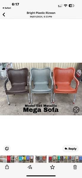 Plastic steel leg chairs pure plastic 15