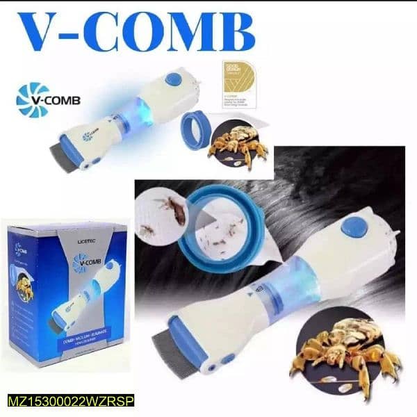 V Comb Electronic Anti Lice 1