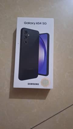 A54 samsung smart phone 10/10 with box