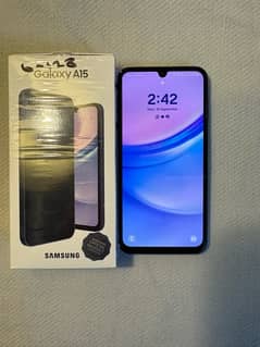 Samsung Galaxy A15 Complete Box PTA Approve