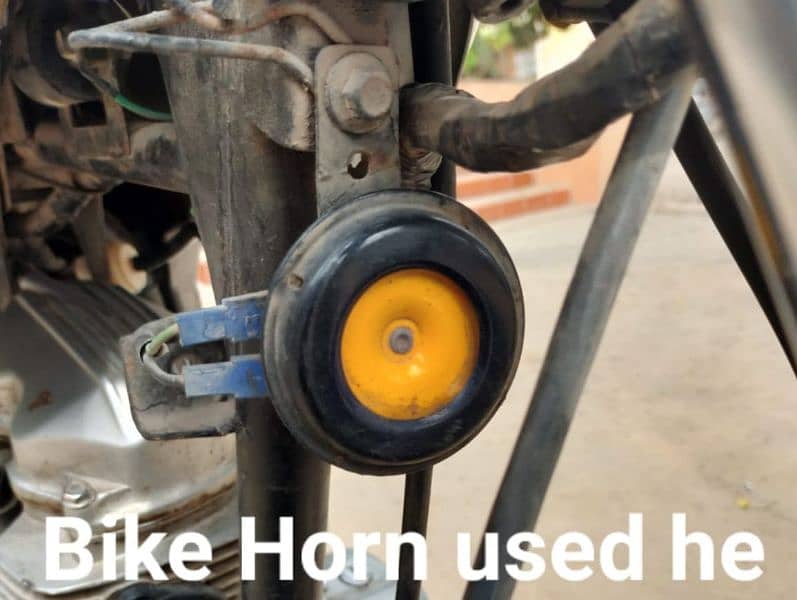 Horn aur parts used 1