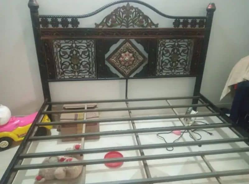 iron full size bed without foam in lalukhet 03112332537 0