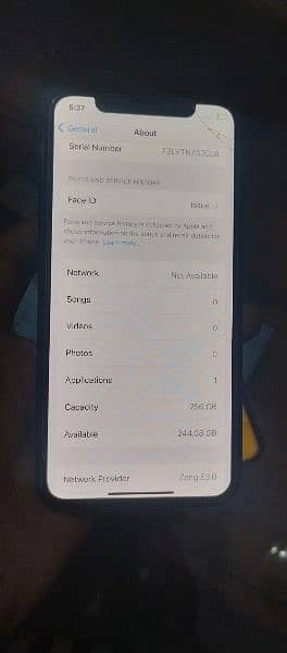 iPhone X 256GB PTA Approved sell or exchange 2