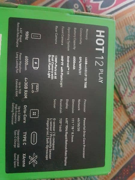 Infinix hot 12 play 7