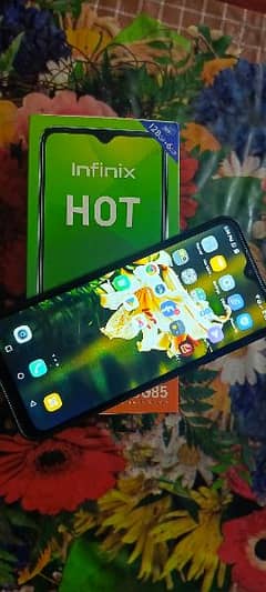 infinx hot 10s all ok good condition pnal change good working