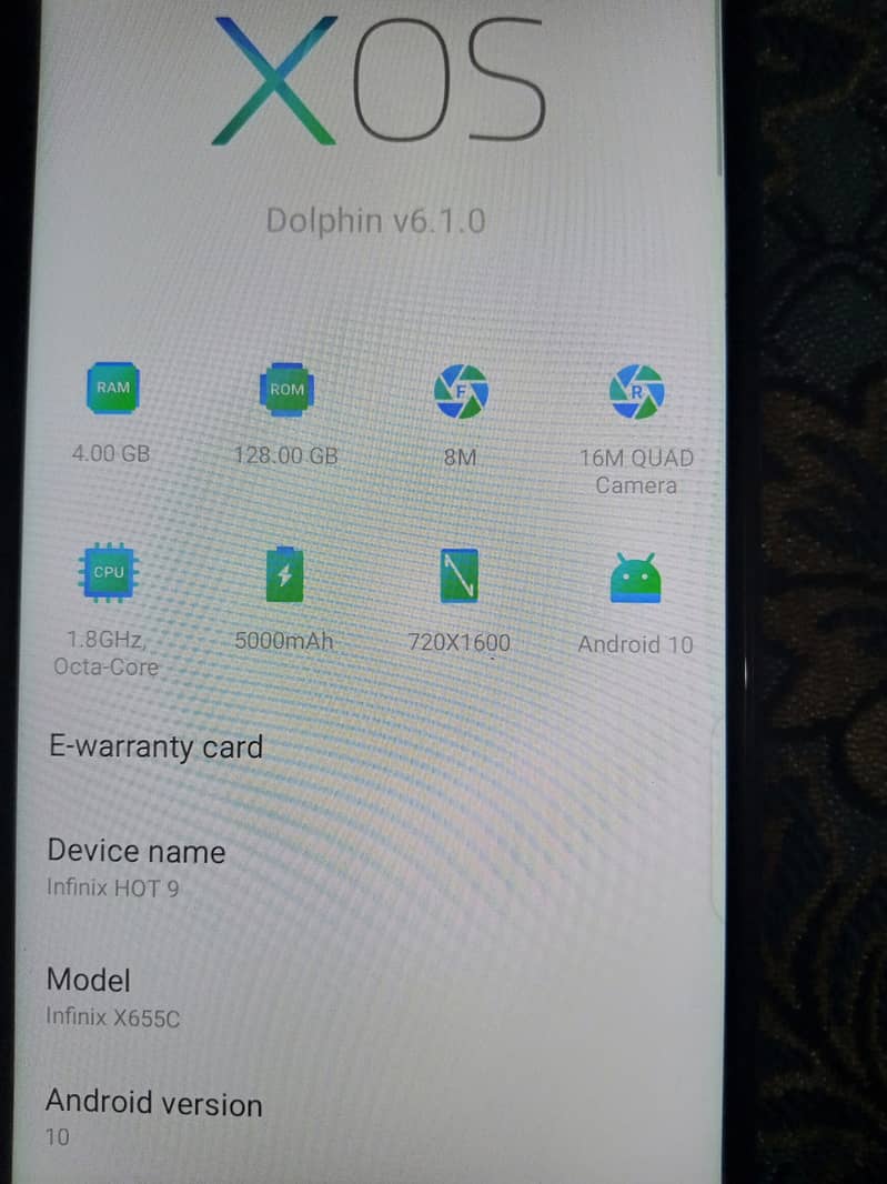 Infinix hot 9 128gb urgent need 0