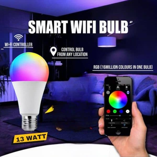 Rgb Bulb / Smart Wifi Light Bulb 2